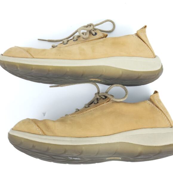 Dexter Mens Shoe Size 10.5 Beige Tan Brown Sueded Leather Lace Up Casual Shoe main image 7